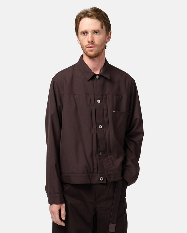 Haven Suiting Jacket Brown