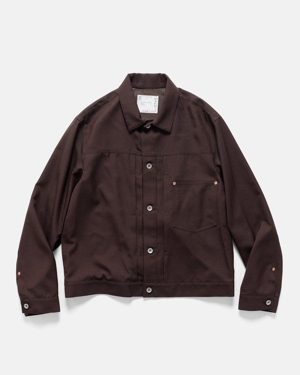 haven Suiting Jacket Brown