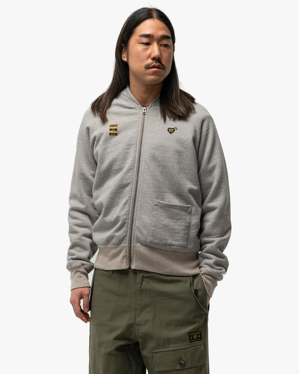 Haven Sweat Cardigan Gray