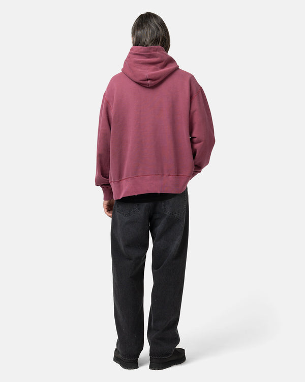 Haven Sweat Parka Cherry