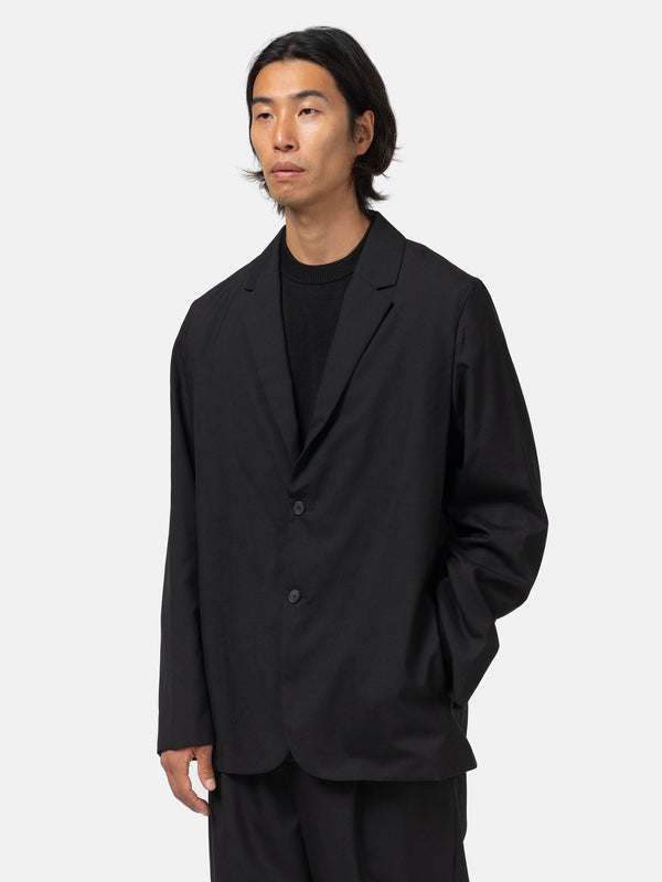 Haven Tailored Jacket Tropical Wool Black