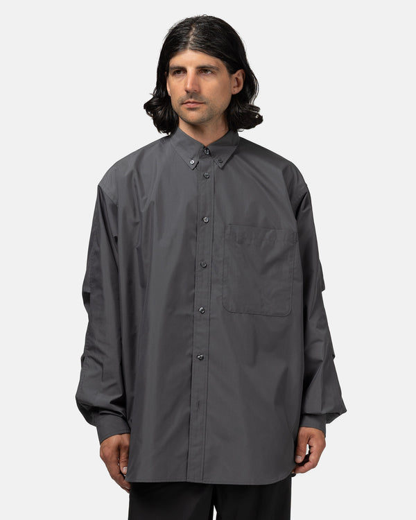 Haven Tech Button Down Shirt L/S Charcoal