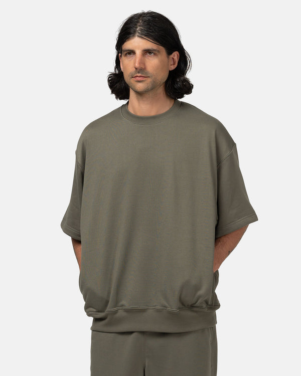 Haven Tech Sweat Crew S/S Wolf Grey