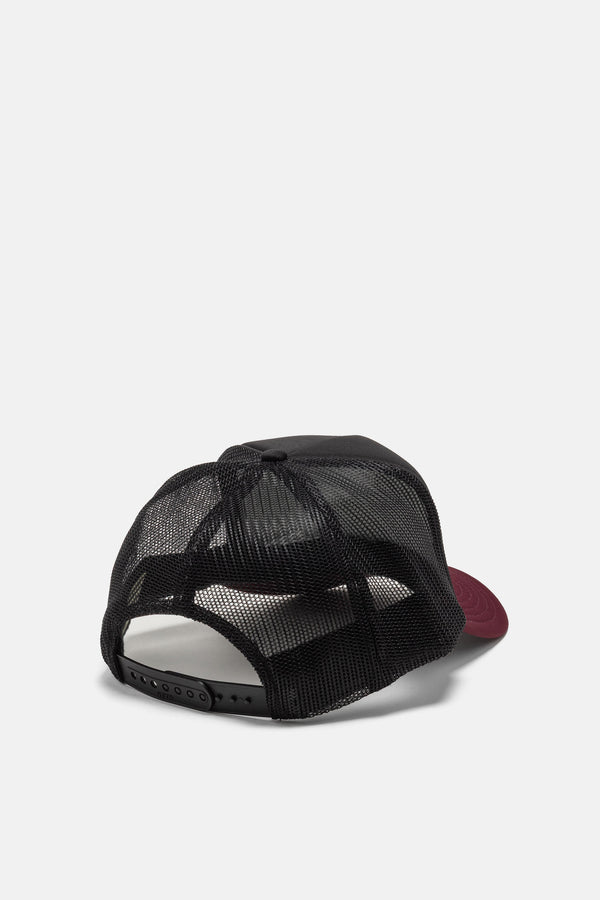 Haven TH.D.D.Track Cap BLKxBurgundy