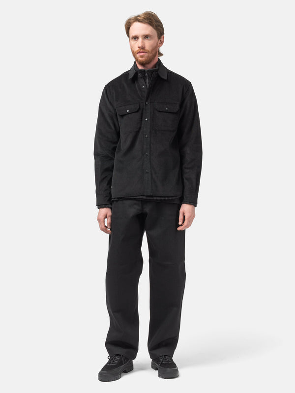 Haven Travail Shirt - Cotton Corduroy Black