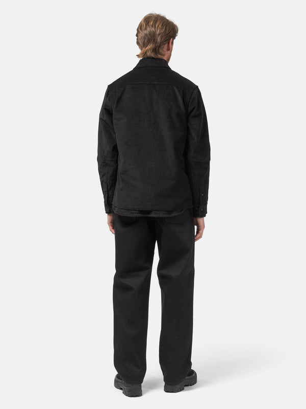 Haven Travail Shirt - Cotton Corduroy Black