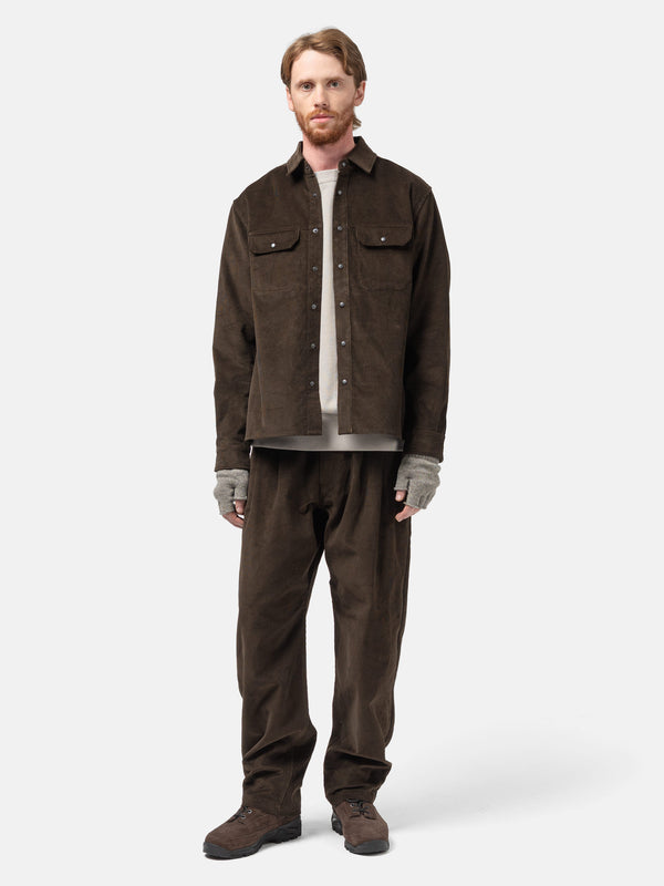 Haven Travail Shirt - Cotton Corduroy Earth
