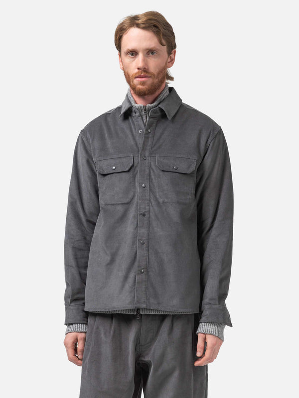 Haven Travail Shirt - Cotton Corduroy Graphite
