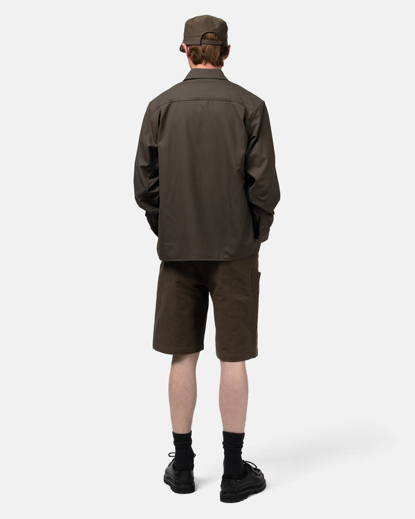 Haven Travail Shirt - Super 140 Wool Earth