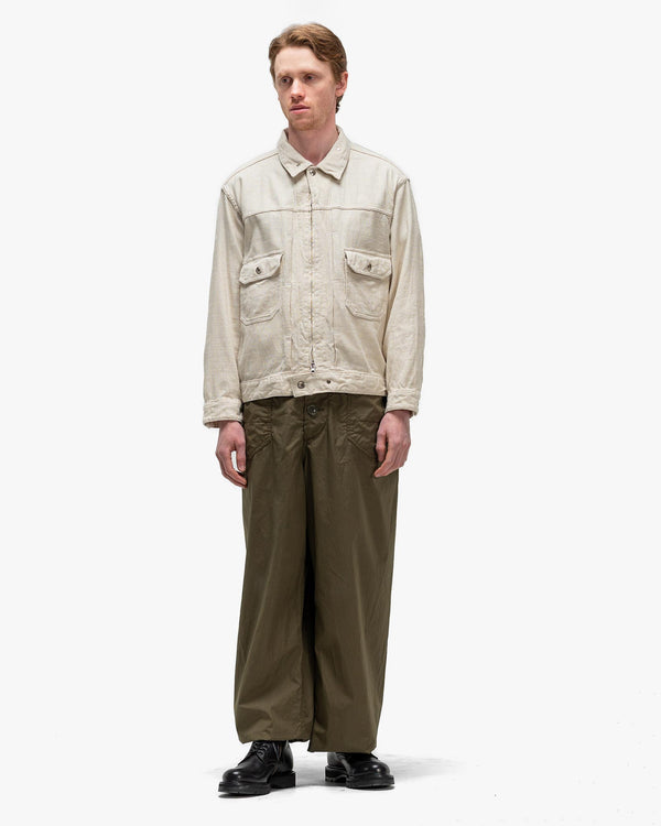 Haven Trucker Jacket CL Java Cloth Natural