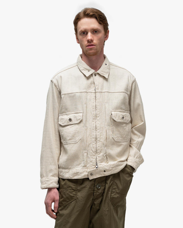 Haven Trucker Jacket CL Java Cloth Natural