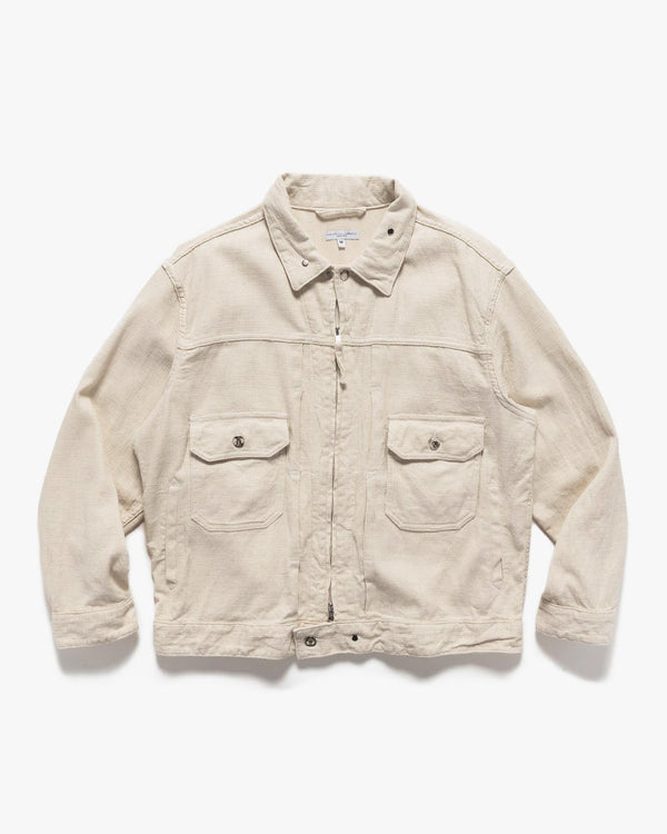 haven Trucker Jacket CL Java Cloth Natural