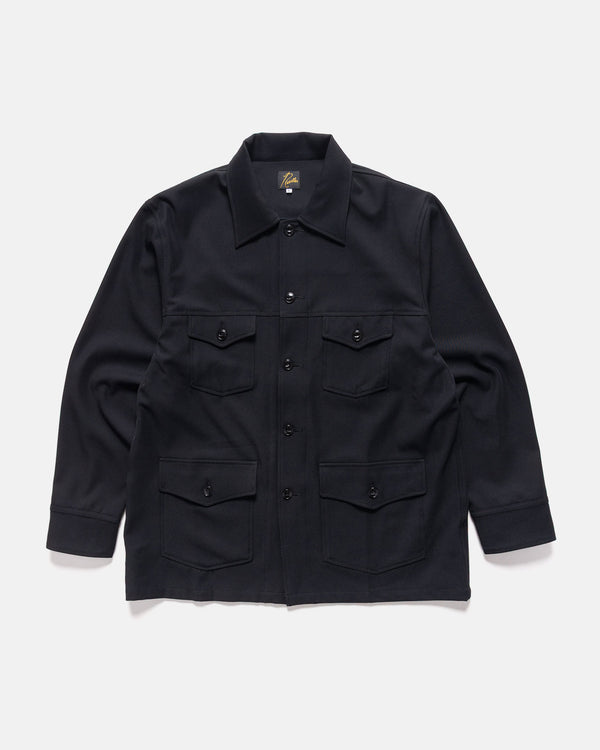 haven Utility Shirt - Cavalry Twill Black