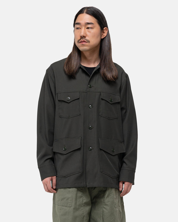 Haven Utility Shirt - Cavalry Twill Green