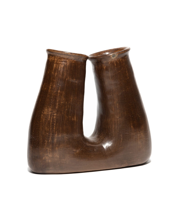 Haven Vase "Succulent" Clay & Beeswax Natural