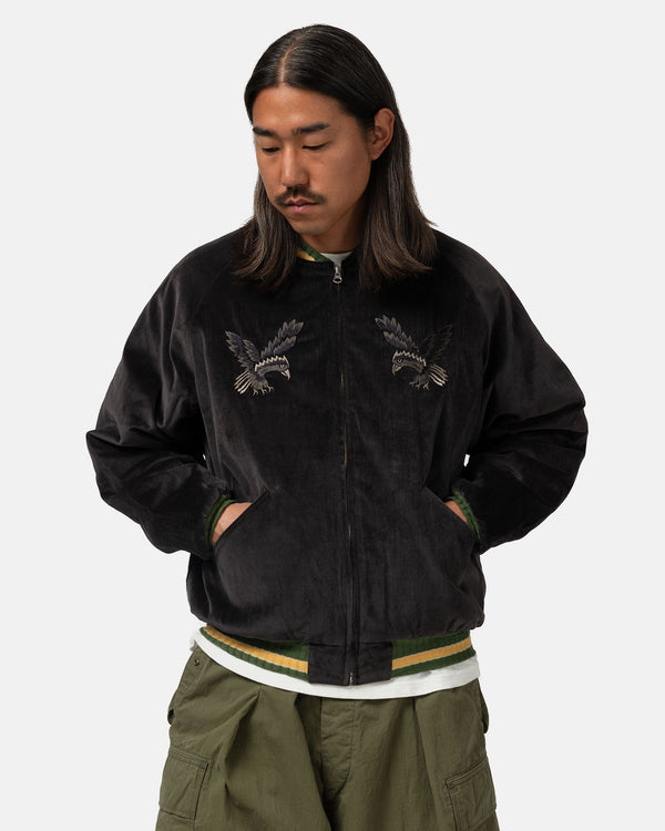 Haven Velveteen Souvenir JKT (Raven&Skull) Black