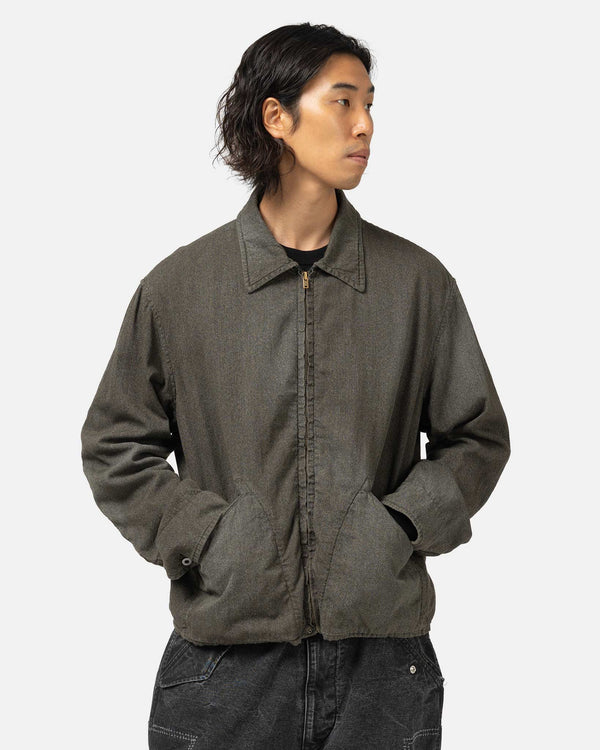 Haven Vintage Black Chambray Sports Jacket Black