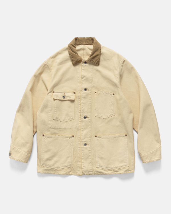 haven Vintage Silk Hemp Coverall Jacket Beige