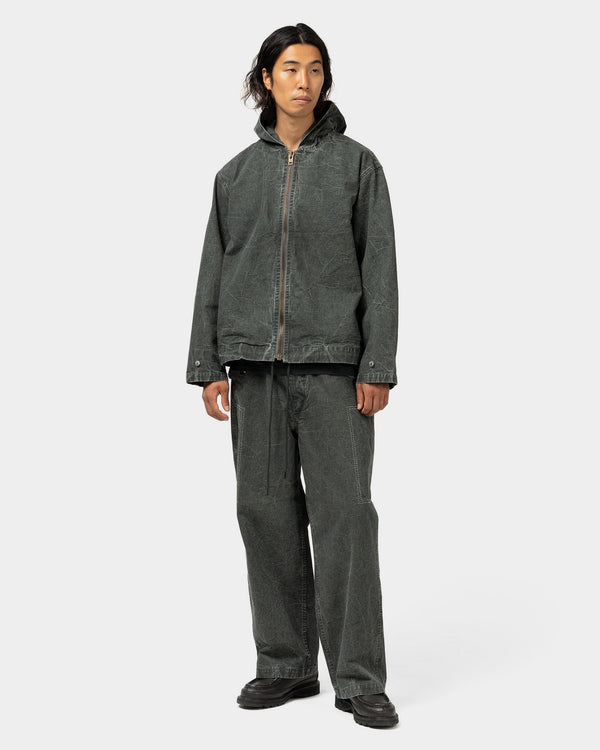 Haven Vintage US Navy Zip Hoodie Olive