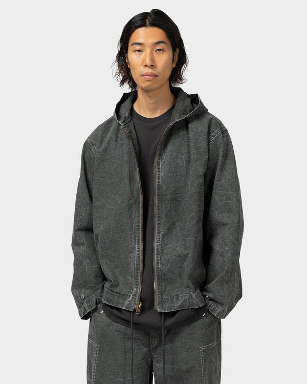 Haven Vintage US Navy Zip Hoodie Olive