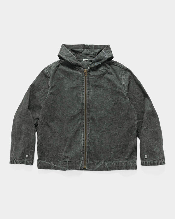 haven Vintage US Navy Zip Hoodie Olive