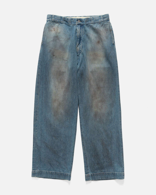 haven Vintage Washed Denim Work Pants Indigo