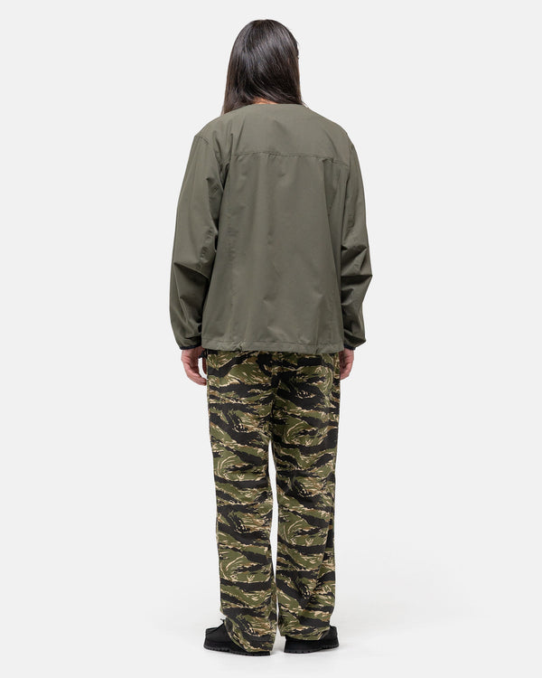 Haven Warm Up V-Neck Jac - Cool Dots Olive