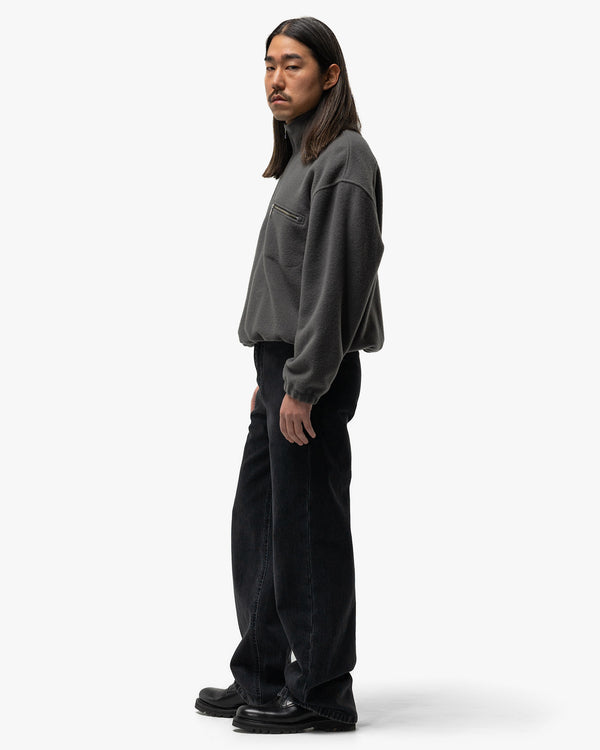 Haven Washed Denim Trouser Anthracite