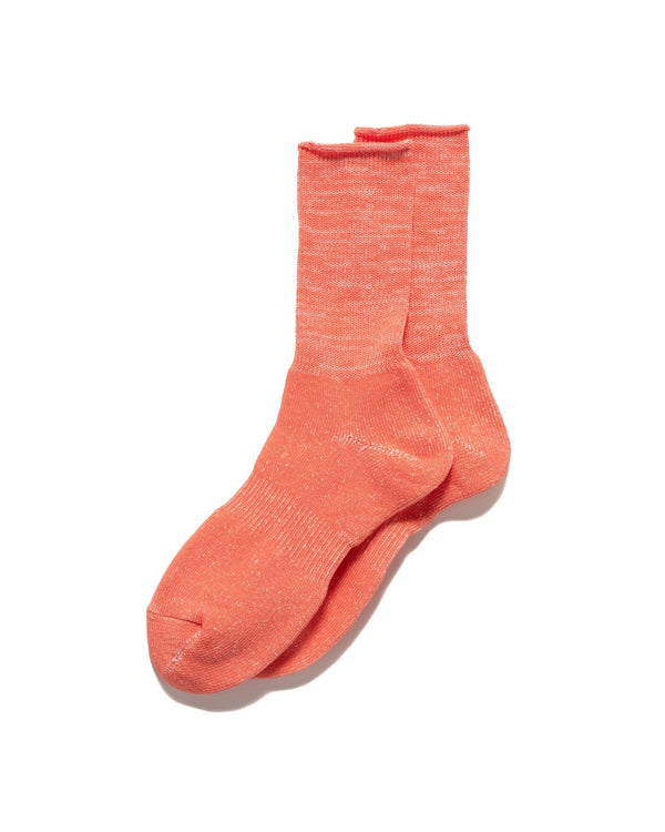 haven Washi Pile Crew Socks Flamingo