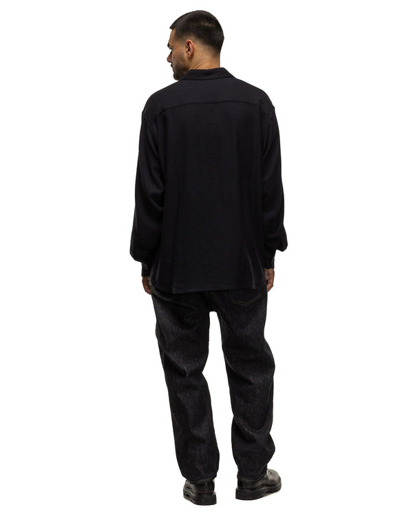 Haven Wool Skipper Shirt Navy