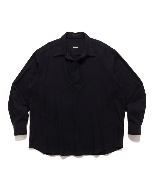 haven Wool Skipper Shirt Navy