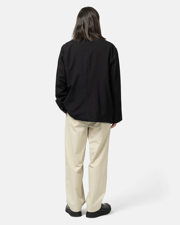 Haven Wool Tropical - 3 Button Jacket Black