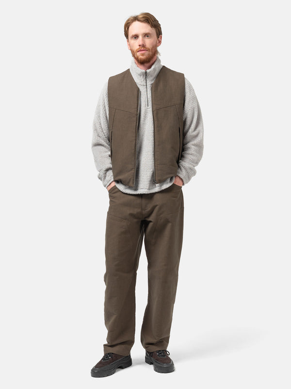 Haven Logan Vest - Washed Cotton Canvas / GORE-TEX WINDSTOPPER® / Primaloft® Earth