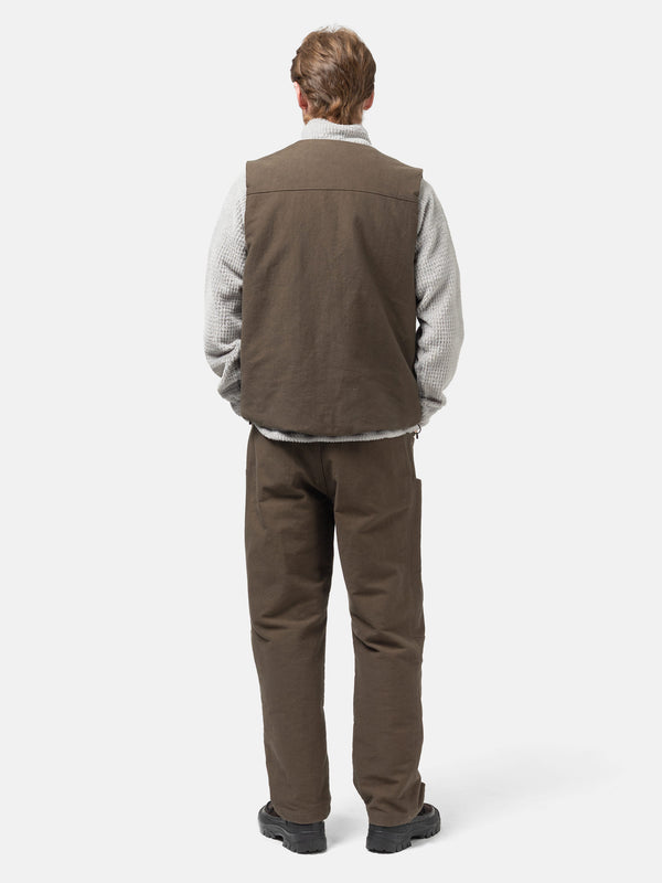 Haven Logan Vest - Washed Cotton Canvas / GORE-TEX WINDSTOPPER® / Primaloft® Earth