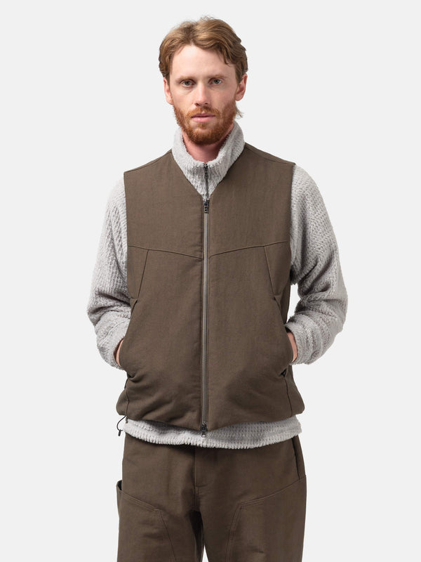 Haven Logan Vest - Washed Cotton Canvas / GORE-TEX WINDSTOPPER® / Primaloft® Earth