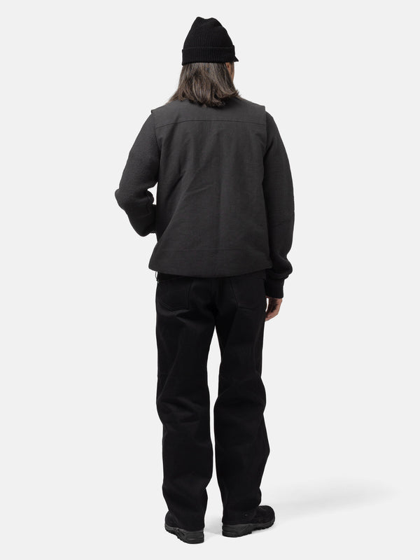 Haven Logan Vest - Washed Cotton Canvas / GORE-TEX WINDSTOPPER® / Primaloft® Black