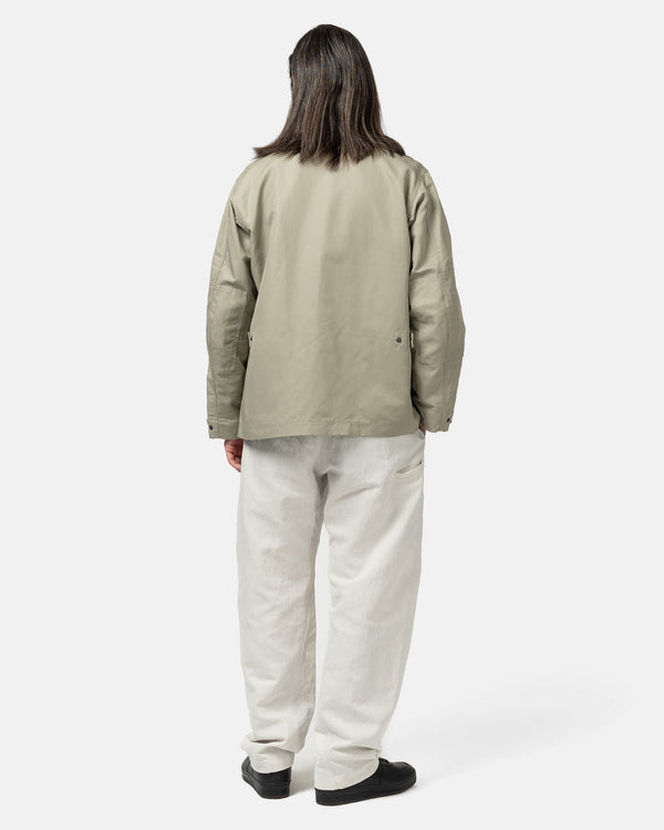 Haven Recon Jacket - Organic Cotton Linen Gabardine Drab