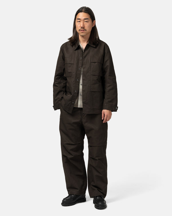 Haven Recon Jacket - Organic Cotton Linen Gabardine Earth