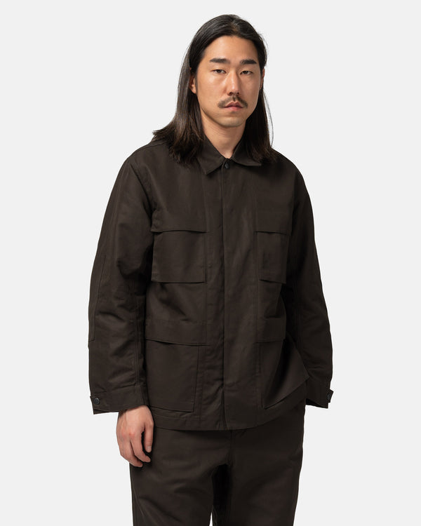 Haven Recon Jacket - Organic Cotton Linen Gabardine Earth