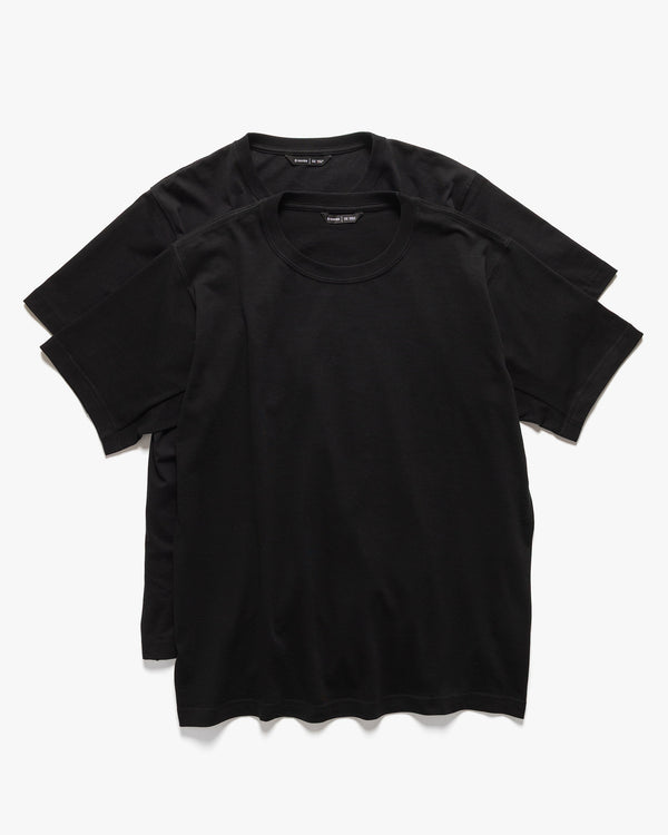 haven Standard T-Shirt S/S - Supima Cotton 2 Pack Black