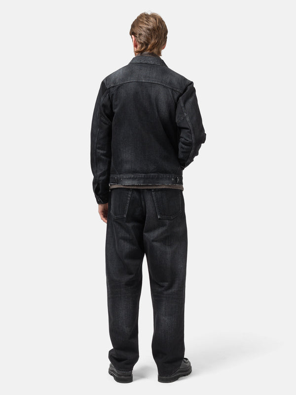 Haven Station Jacket - Suvin Cotton Denim Washed Black