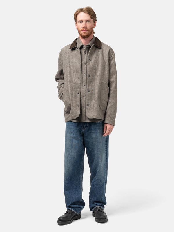 Haven Station Pant - Suvin Cotton Denim Washed Indigo