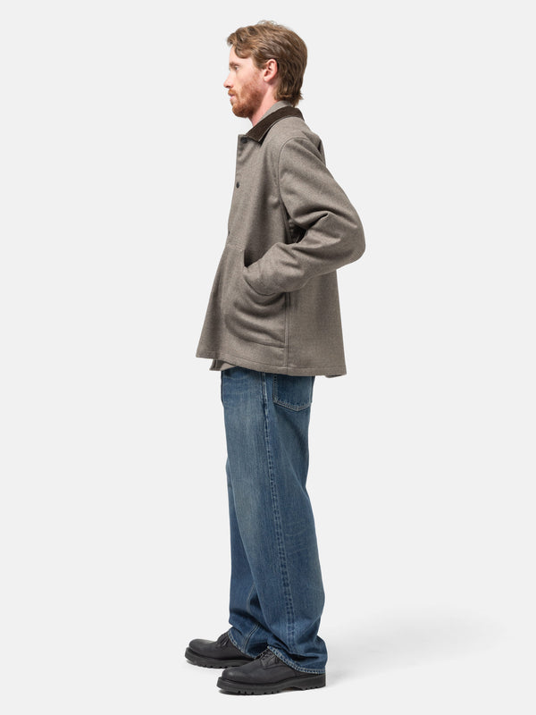 Haven Station Pant - Suvin Cotton Denim Washed Indigo