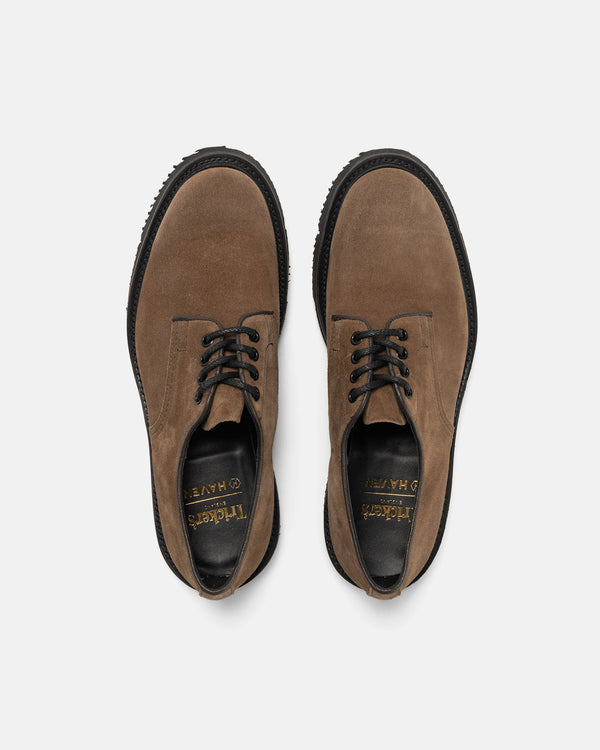 Haven / Tricker’s Tramping Shoe - Castorino Suede Brown