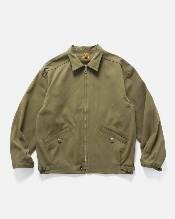 haven Water-Repellent Canvas ZIP-UP KAYAK PAW-PAW Blouson Khaki