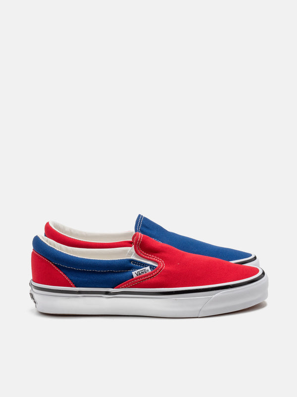 haven x Engineered Garments OTW Classic Slip-On 98 Red/Navy