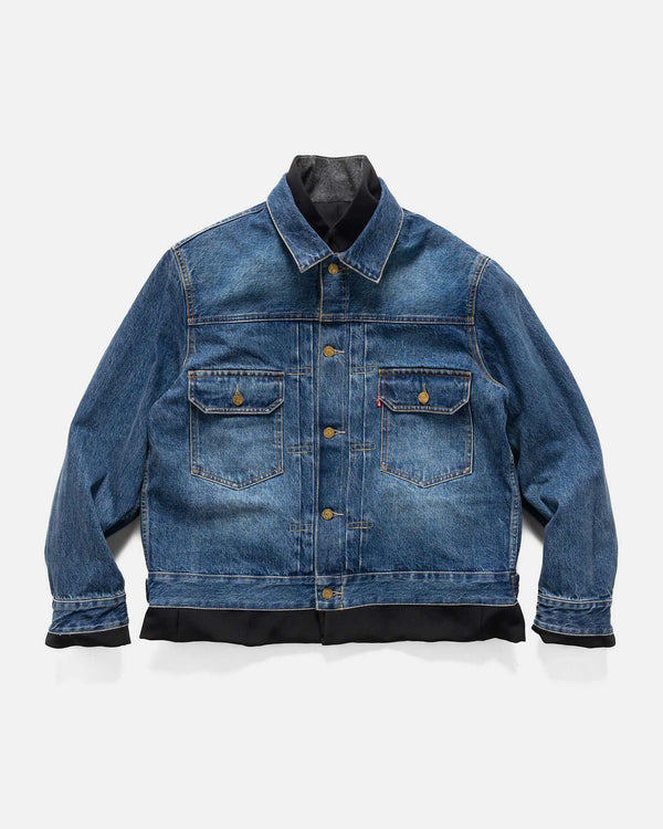 Haven X Levis Denim X Matelasse Twill Reversible Black X Blue