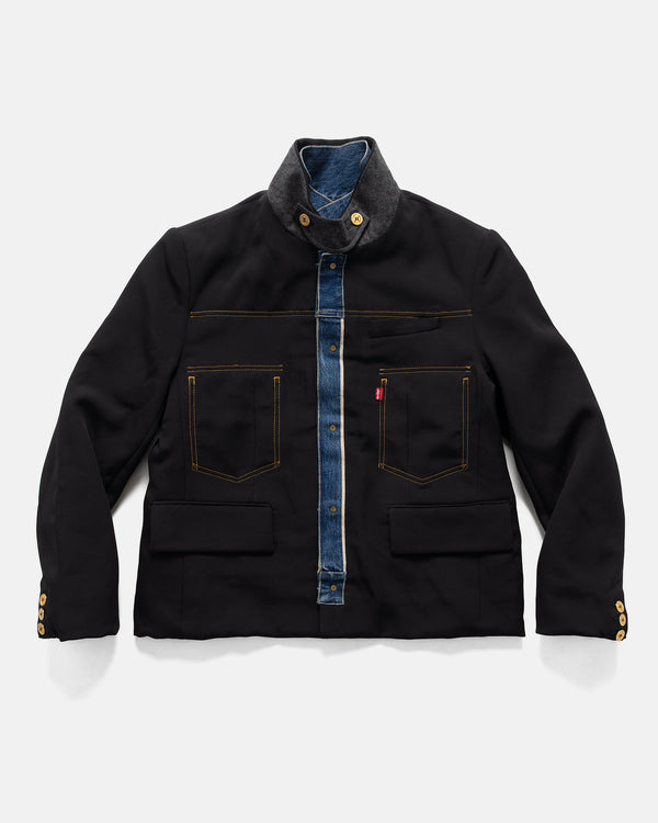 haven x Levis Denim x Matelasse Twill Reversible Black x Blue