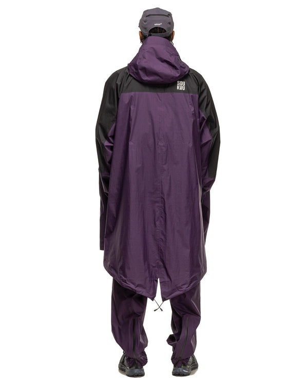 Haven X Undercover SOUKUU Hike Packable Fishtail Shell Parka Purple Pennant