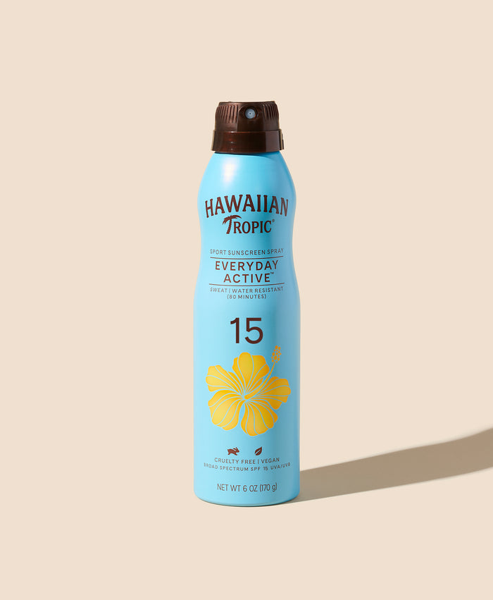 hawaiian tropic Everyday ActiveTM Clear Spray SPF 15